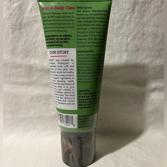 🍃NWT🍃 MIELLE Rosemary Mint Clarifying Sugar Scalp Scrub - Picture 10 of 10